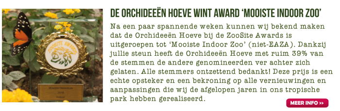 Zoosite award gewonnen