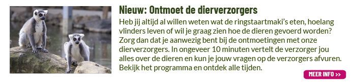 Ontmoet de dierverzorger