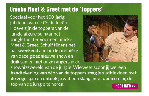 Nieuwe jungleshow