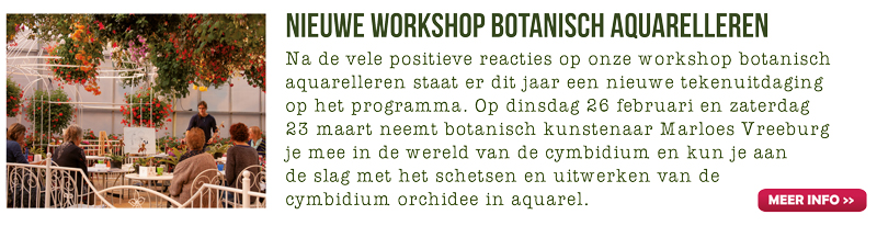 Workshop botanisch tekenen