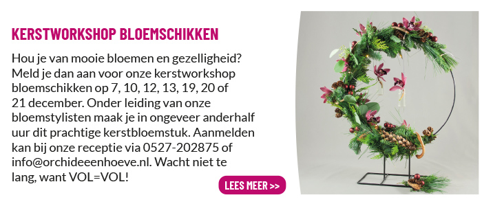 Workshop bloemschikken