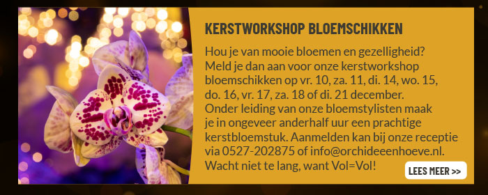 Workshop bloemschikken