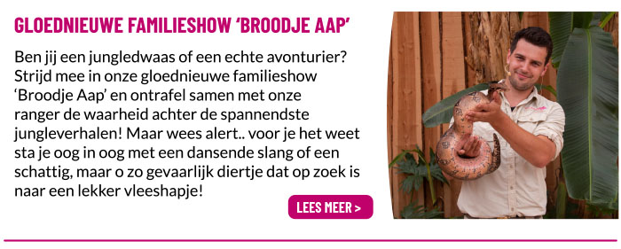 Nieuwe jungleshow