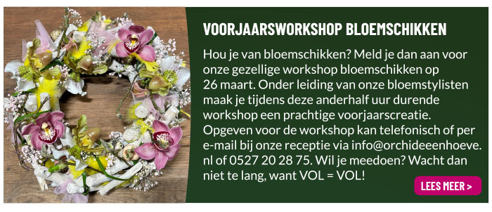 Workshop bloemschikken